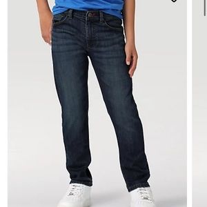 NWT Boy’s Wrangler Slim Straight Dark Wash Jeans